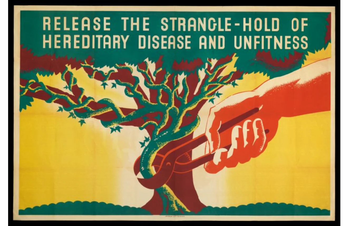 A poster published by the Eugenics Society-Galton Institute in the 1930S