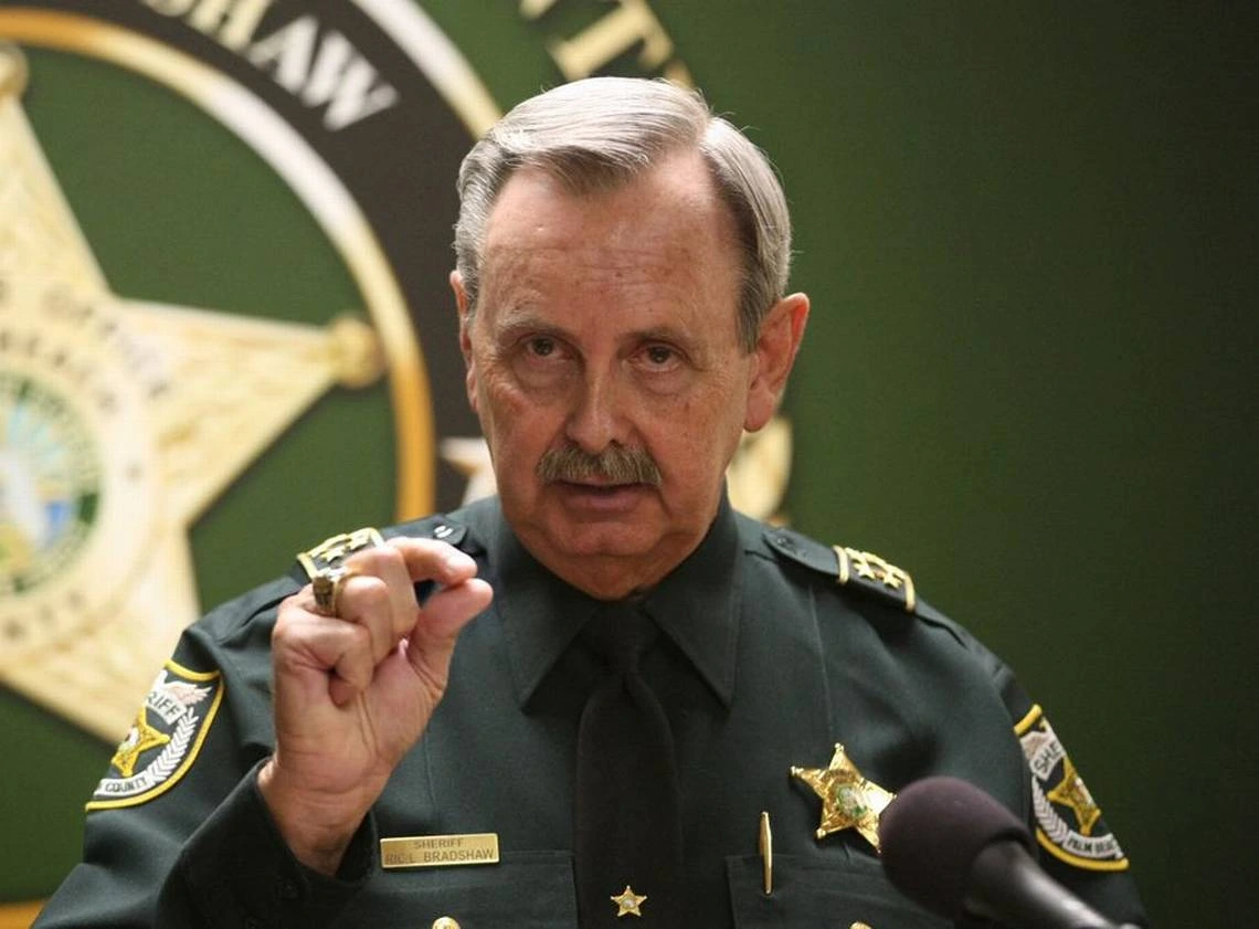 Palm Beach County Sheriff Ric Bradshaw