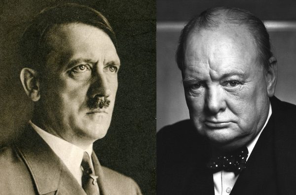 Hitler and churchill