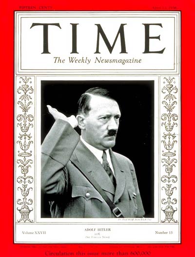 Hitler's Time Magazine Cover