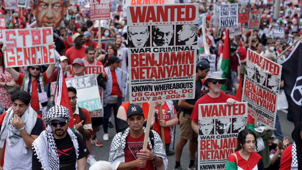 Pro-Palestinian Protest July 2024