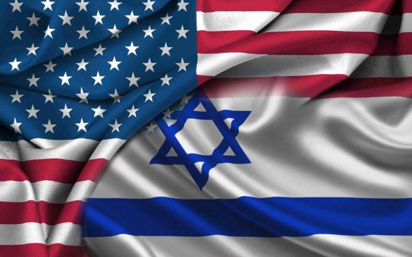 USA Israeli Flag