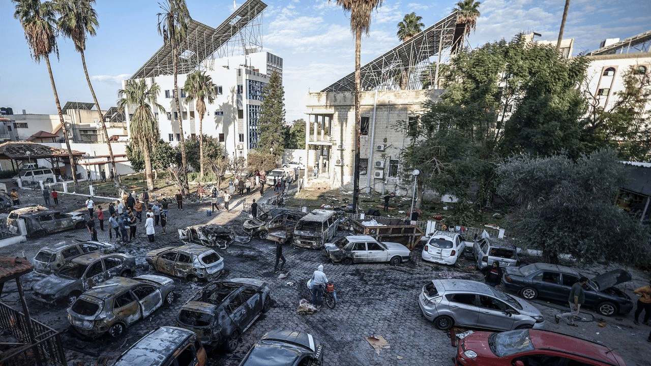 Al-Ahli Hospital Parking area