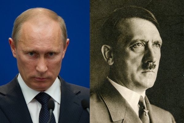 Putin & Hitler Side by Side