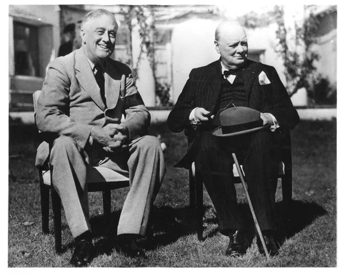 Roosevelt and Churchill in 1943