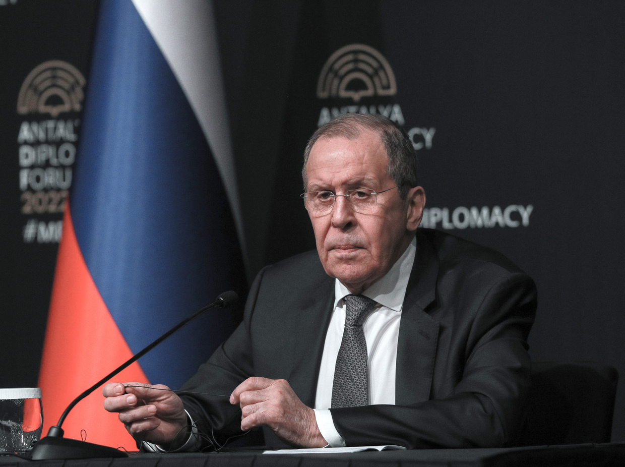 Russian Foreign Minister Sergey Lavrov