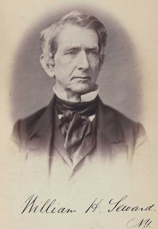 William Henry Seward was U.S. Secty of State, 1861 to 1869, and earlier governor of NY and U.S. Senator