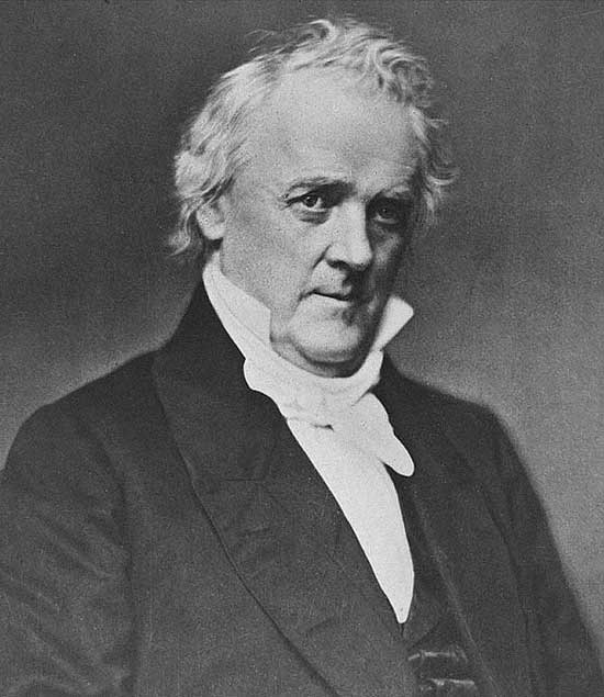 James Buchanan Jr., from Pennsylvania, served as the 15th president of the United States (1857–1861)