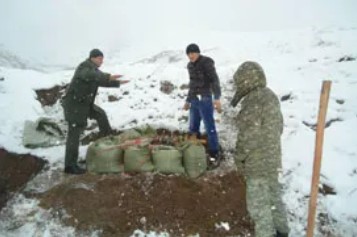 NATO collaboration with Uzbek soldiers