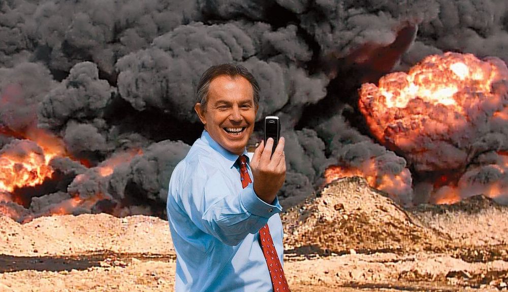 Tony Blair Selfie