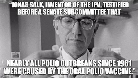 Jonas Salk Senate Testimony