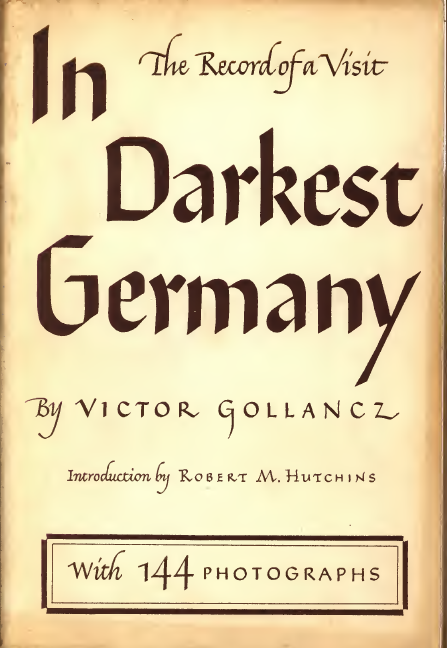 In Darkest Germany Book Cover